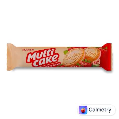 Печиво Roshen Multicake Fruit Pie полуниця-крем