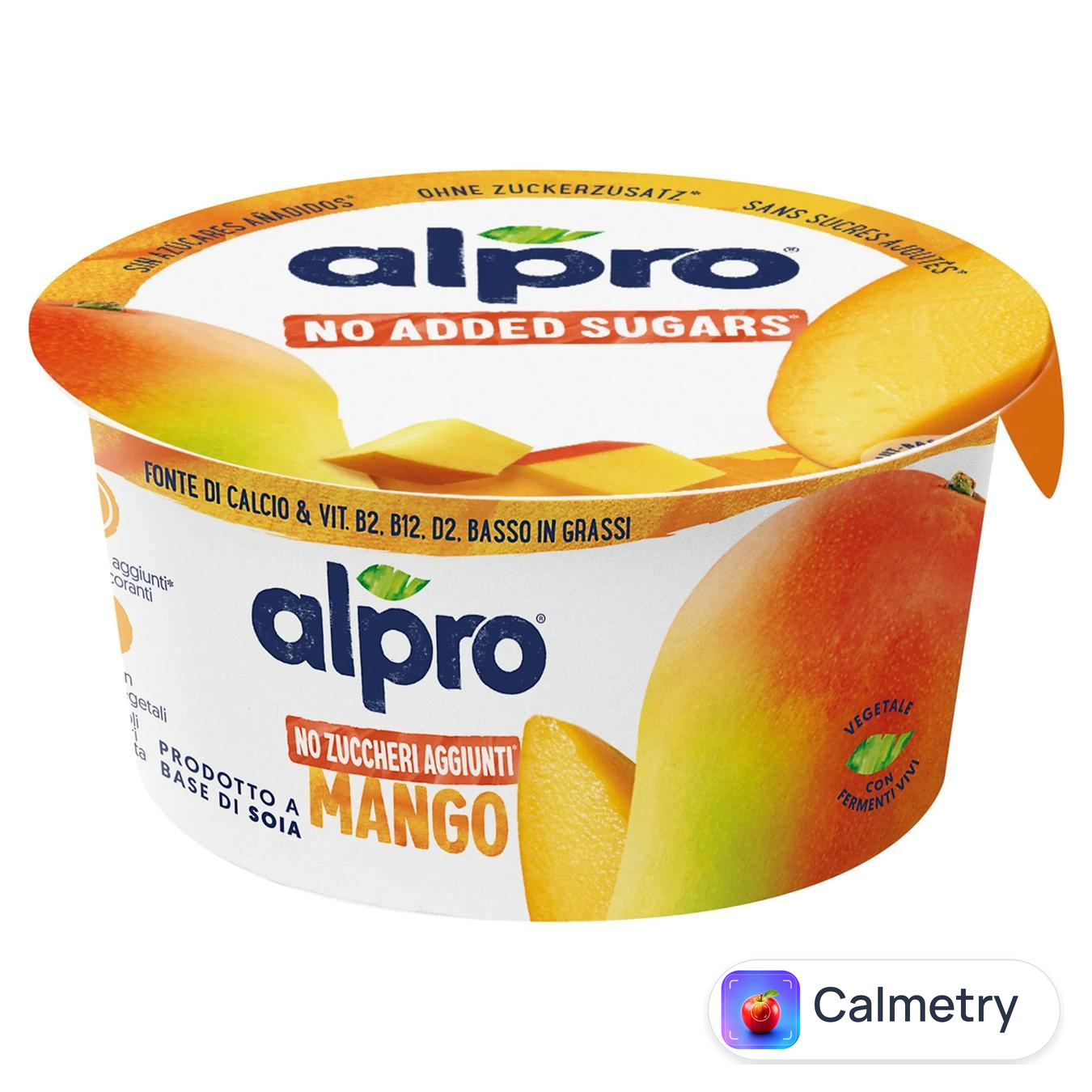 Продукт соєвий Alpro Mango без цукру 135г