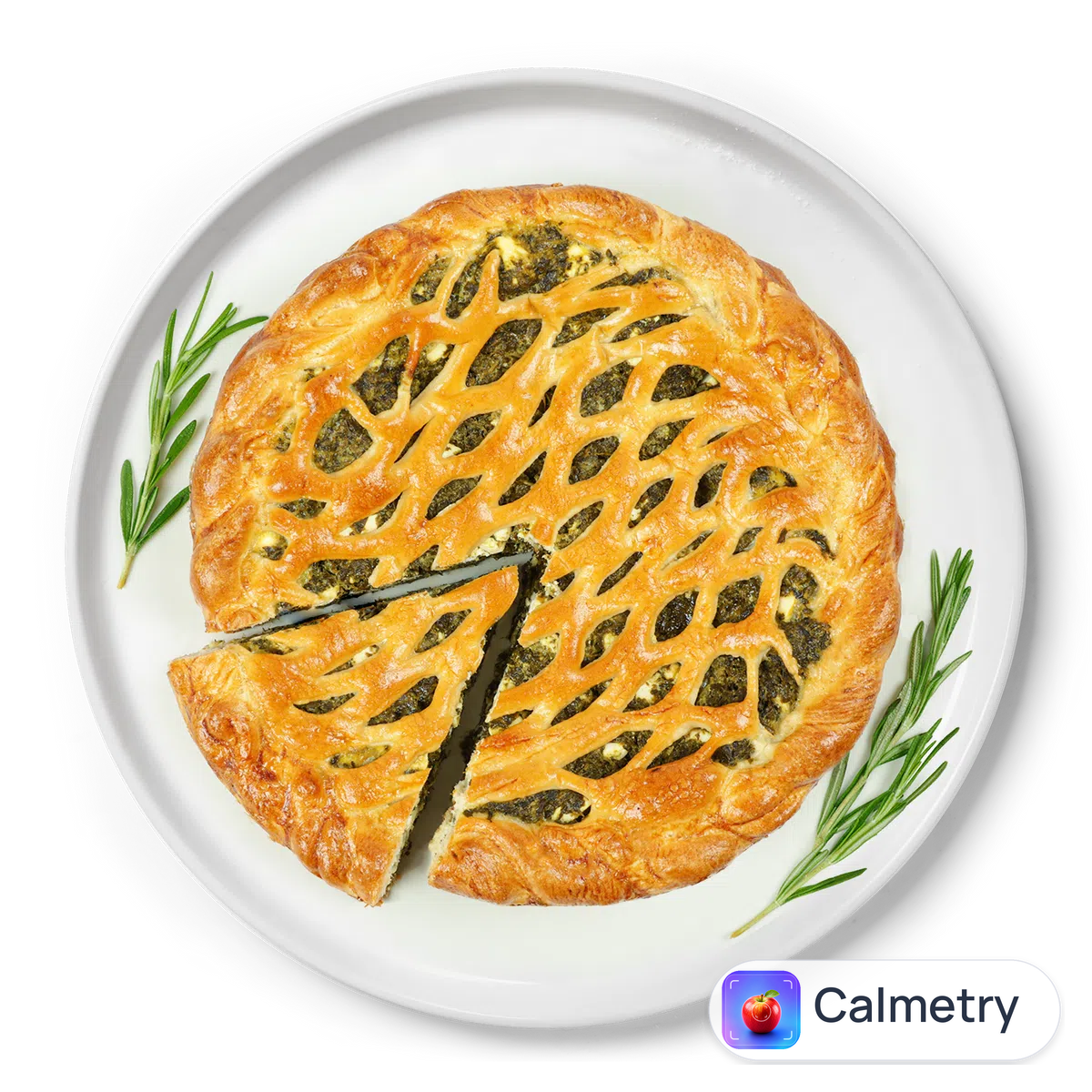 Пиріг зі шпинатом та фетою