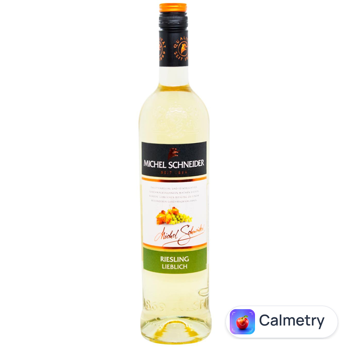 Вино Michel Schneider Riesling Lieblich біле напівсолодке 10% 0,75л
