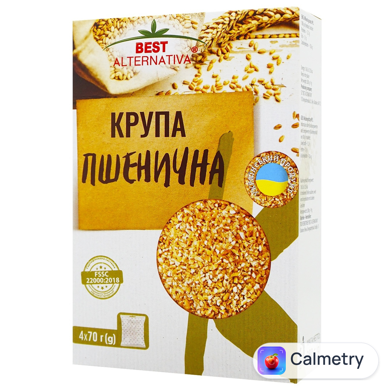 Крупа Бест Альтернатива Полтавська №3 пшенична в пакетиках 280г