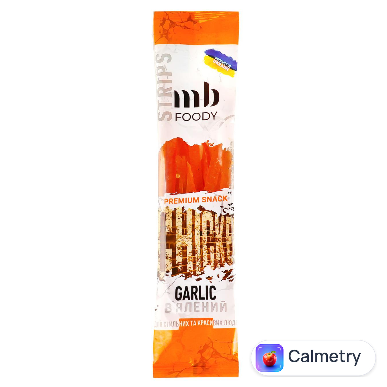 Стріпси курячі MB Foody Garlic в'ялені 35г