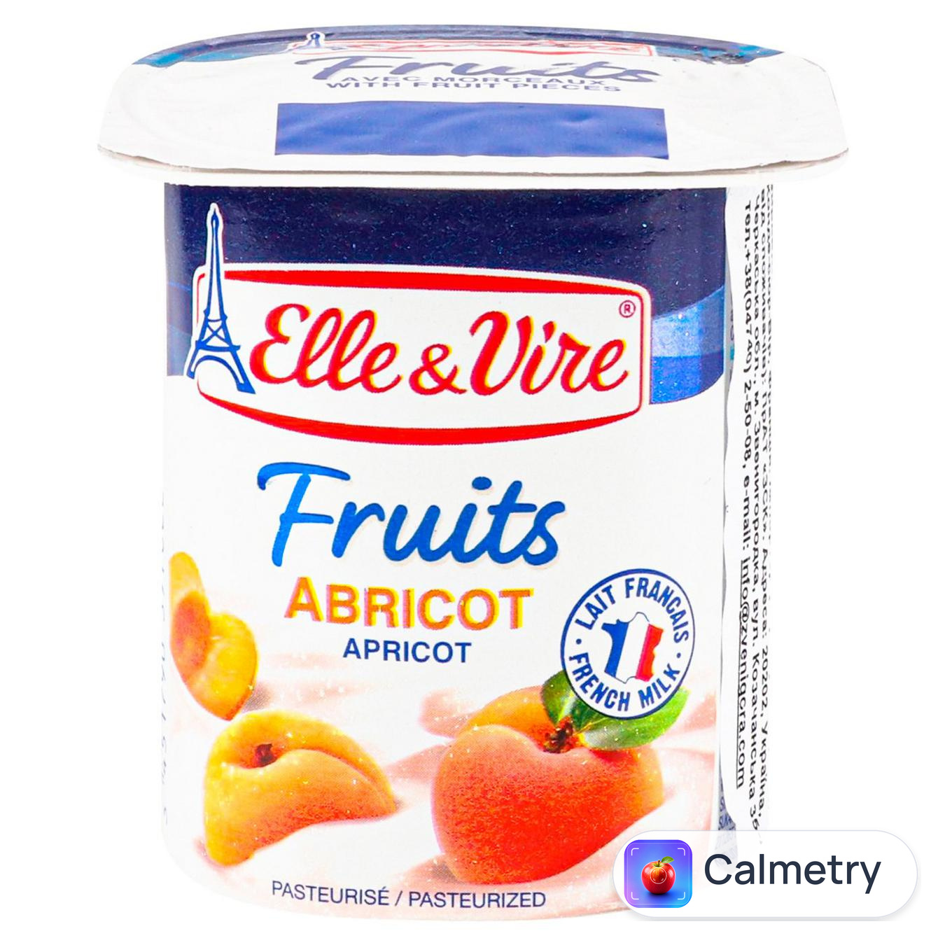 Десерт Elle&Vire з абрикосом 1,5% 125г