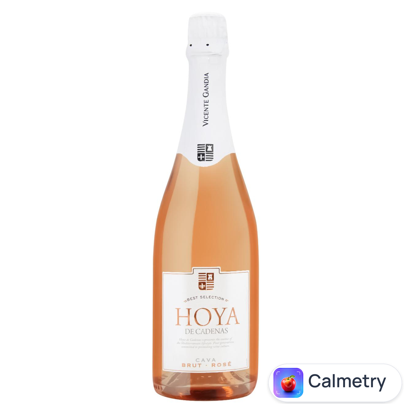 Вино ігристе Hoya de Cadenas Cava рожеве сухе 12% 0,75л