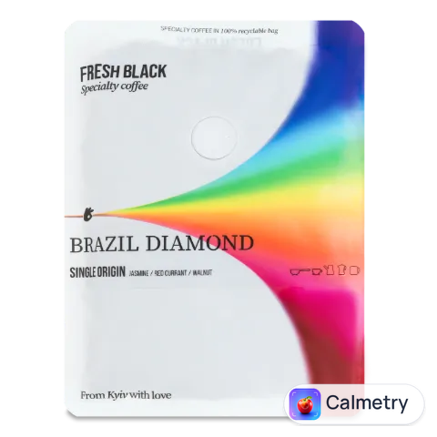 Кава зернова Fresh Black Brazil Diamond