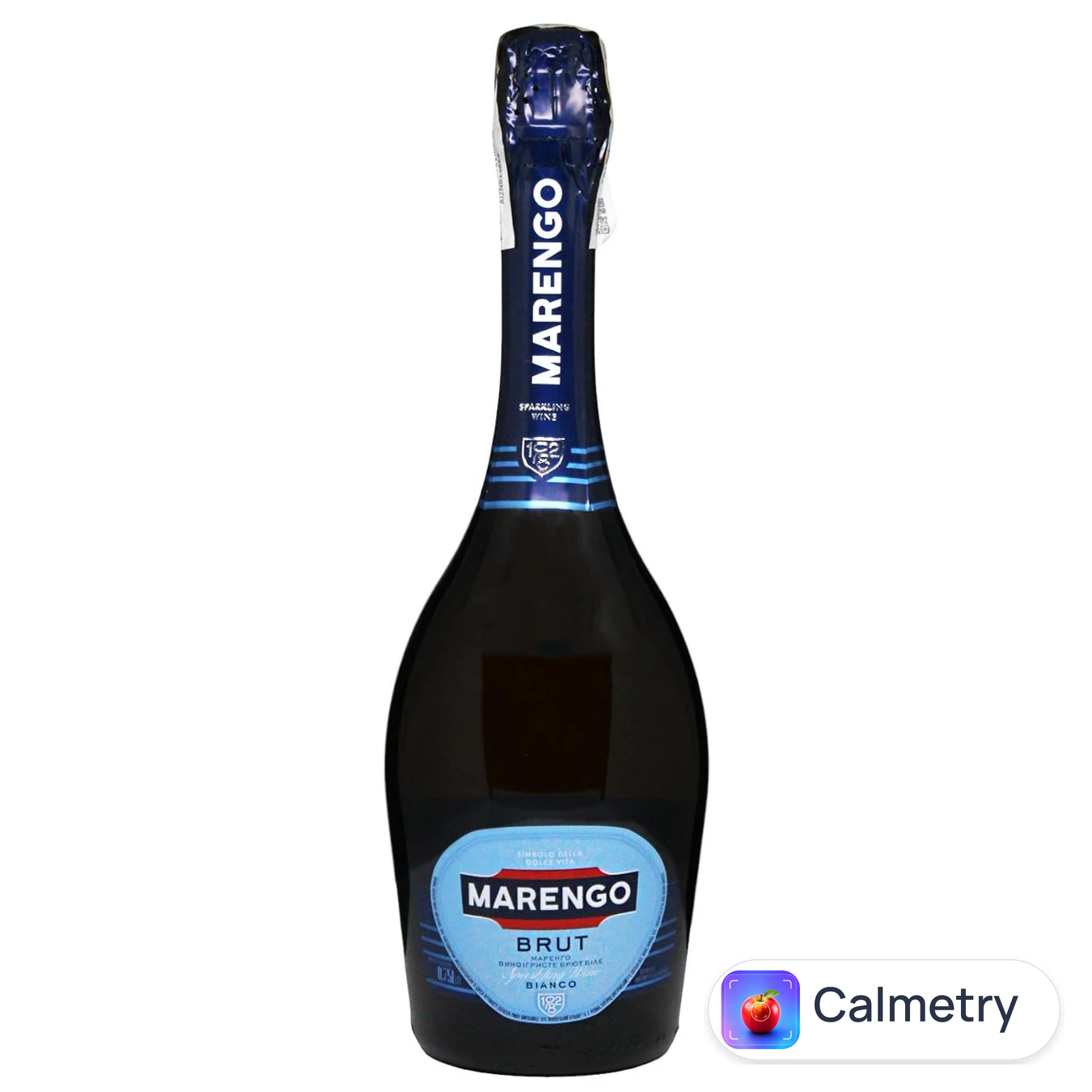 Вино ігристе Marengo Brut Bianco біле 10-13,5% 0,75л