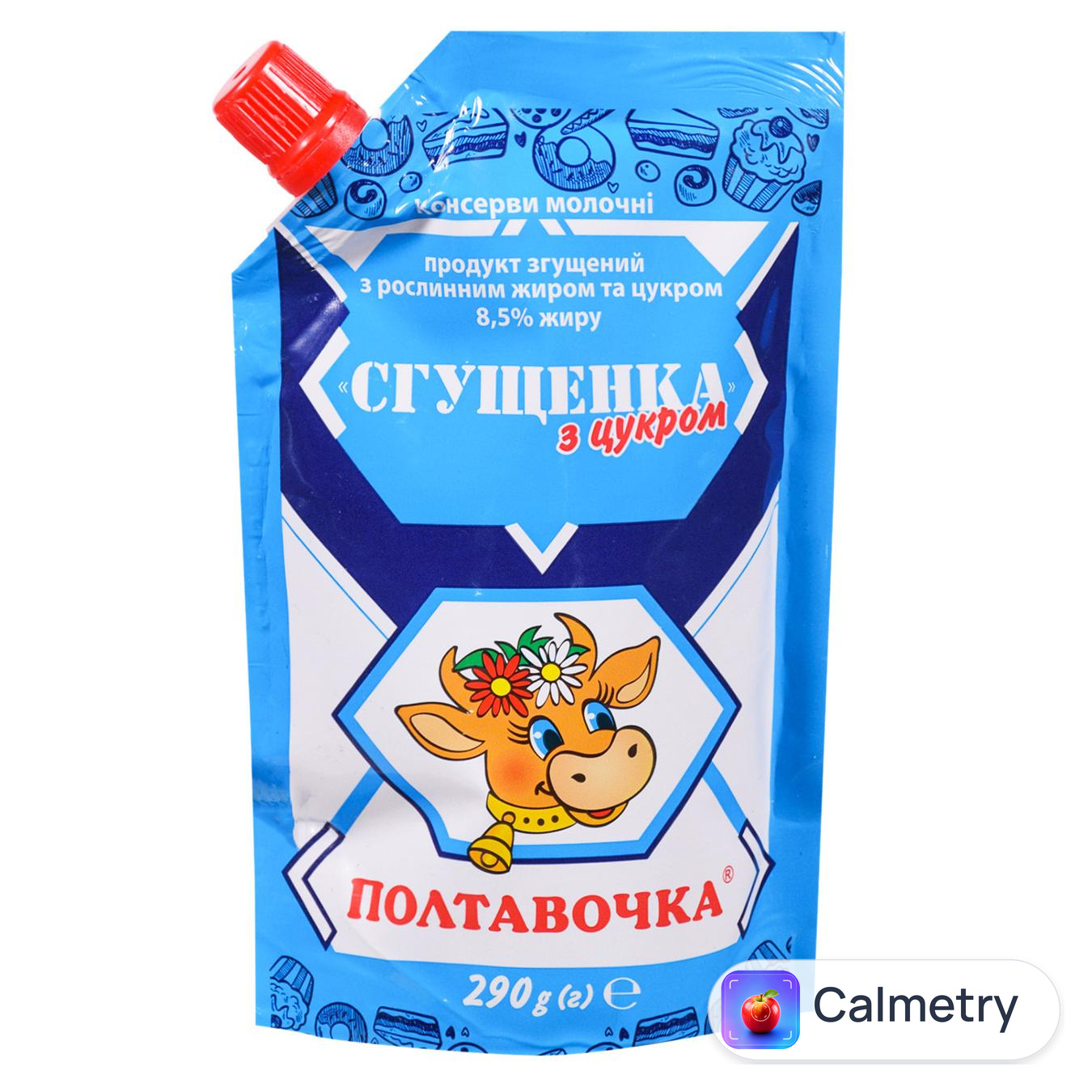 Продукт згущений Полтавочка з цукром 8,5% 290г