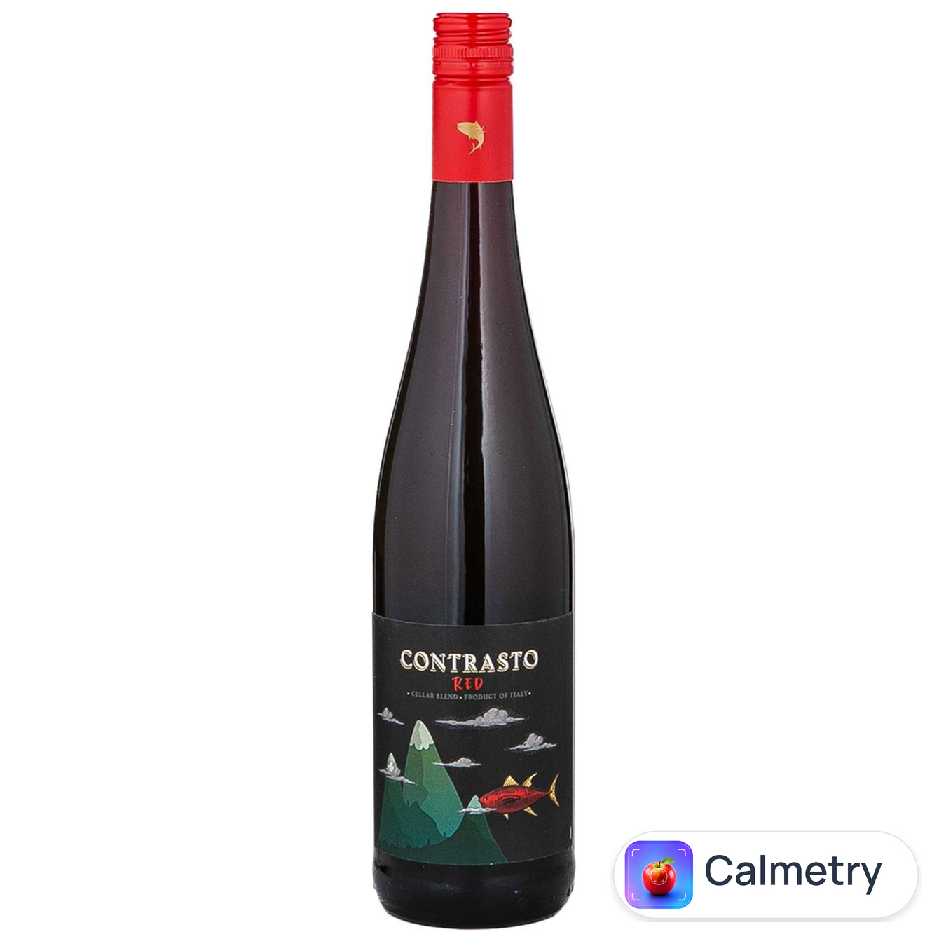 Вино Contrasto Terre Siciliane Rosso напівсухе червоне 12% 0,75л