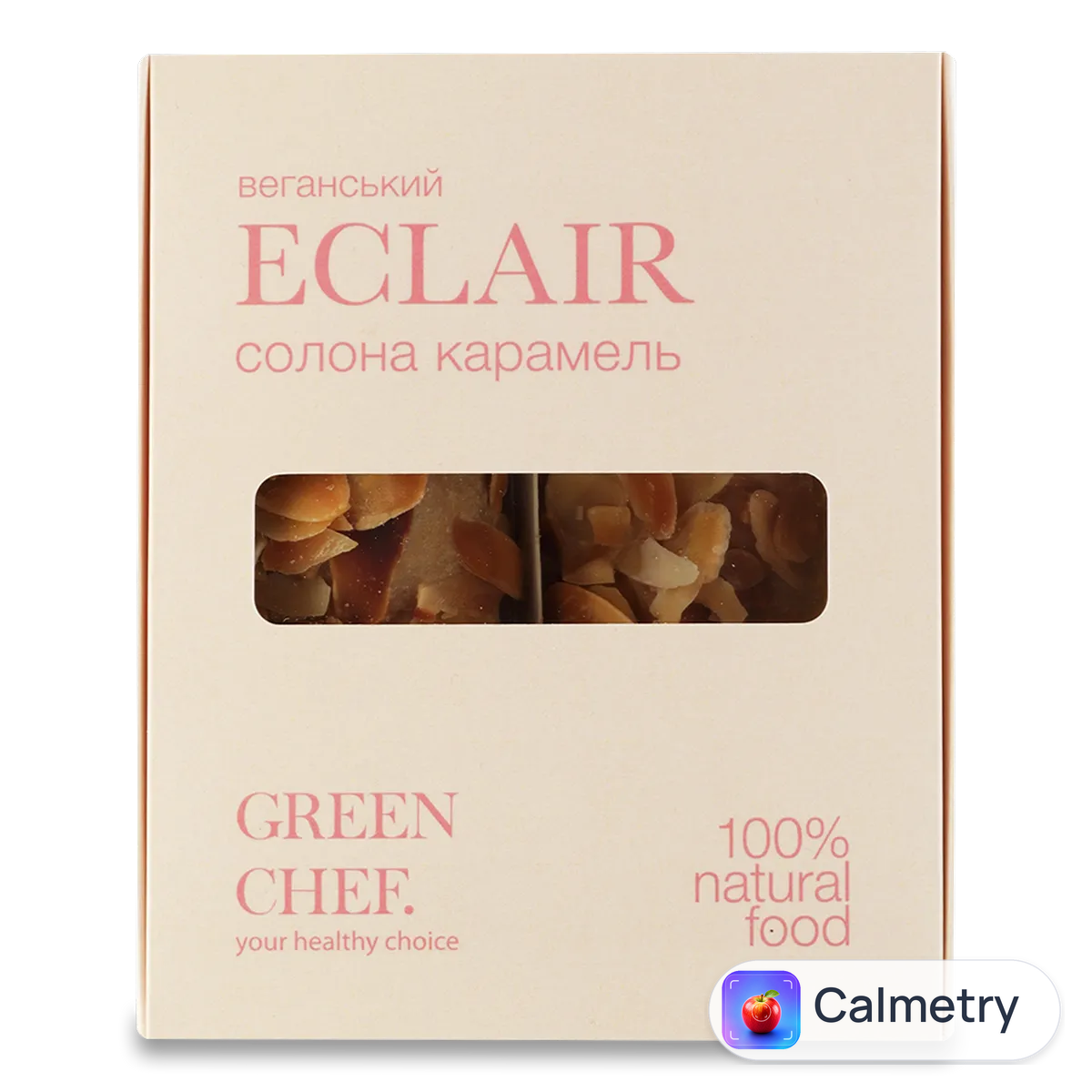 Еклер Green Chef веганський з солоною карамеллю 150г