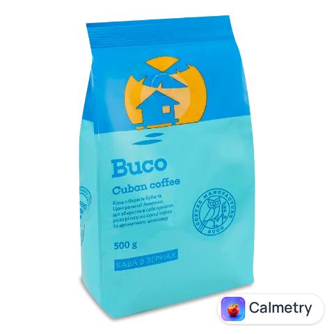 Кава зернова Buco «Рецепт Куби» натуральна смажена