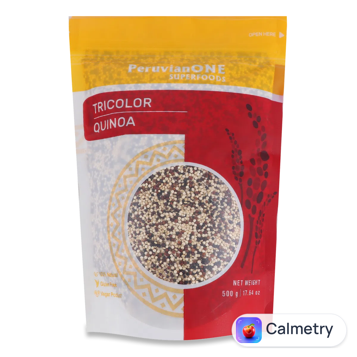 Кіноа PeruvianONE Superfoods суміш білої, червоної та чорної 500г
