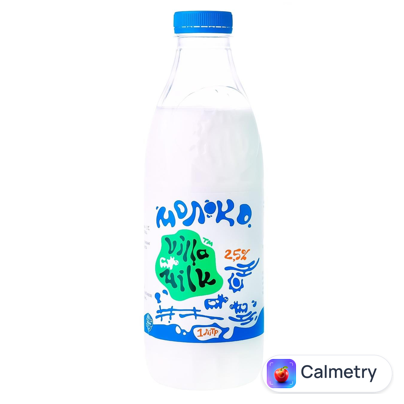 Молоко Villa Milk пастеризоване 2,5% 1л