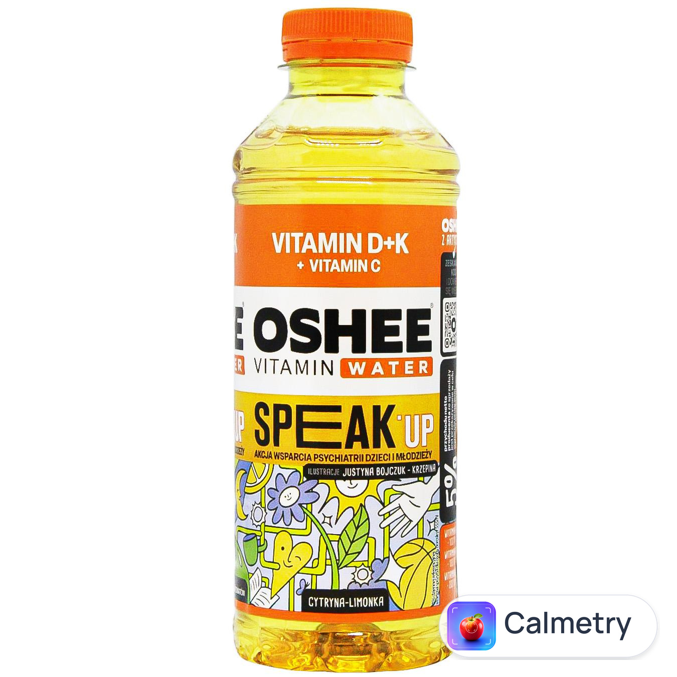 Напiй Oshee Vitamin Lemon+Lime 0,555л