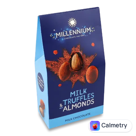 Цукерки Millennium мигдаль в молочному трюфелі