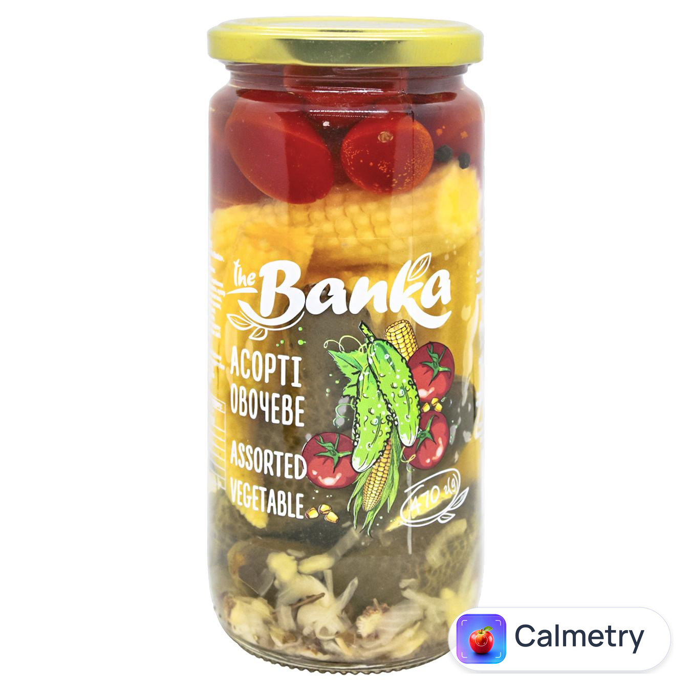 Асорті овочеве The Banka Тріо 470г — фото продукту