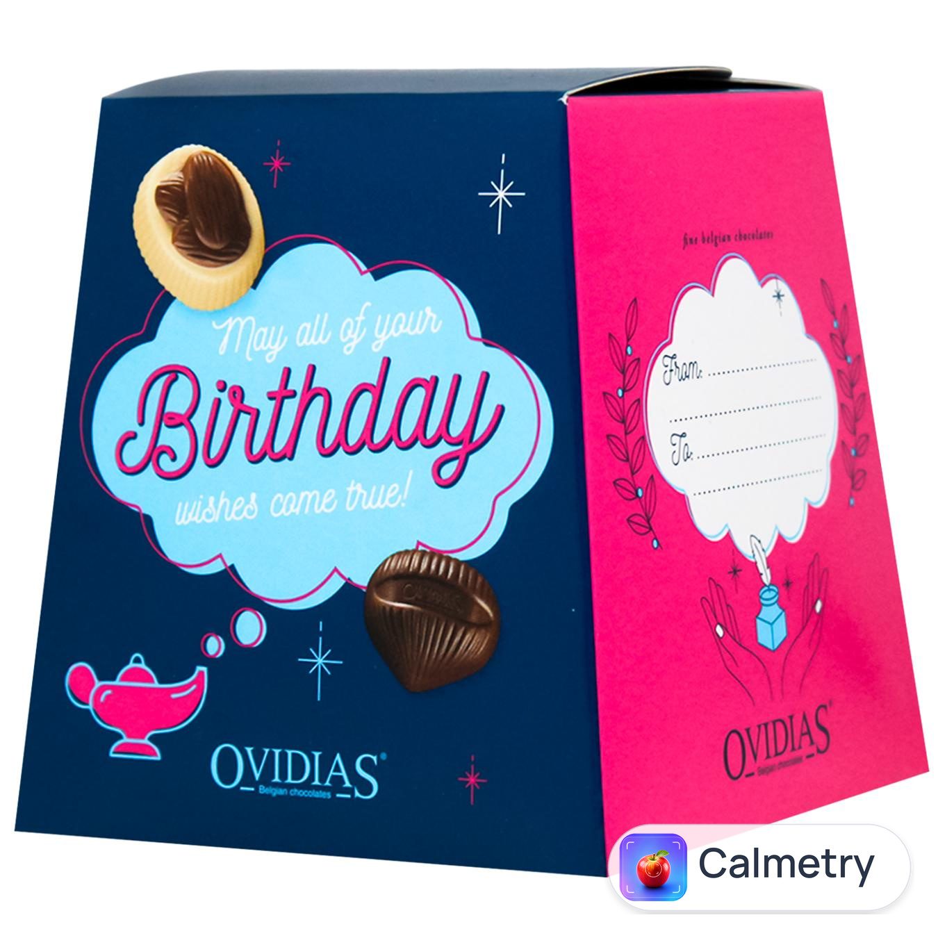 Цукерки Ovidias Happy Birthday шоколадні 200г