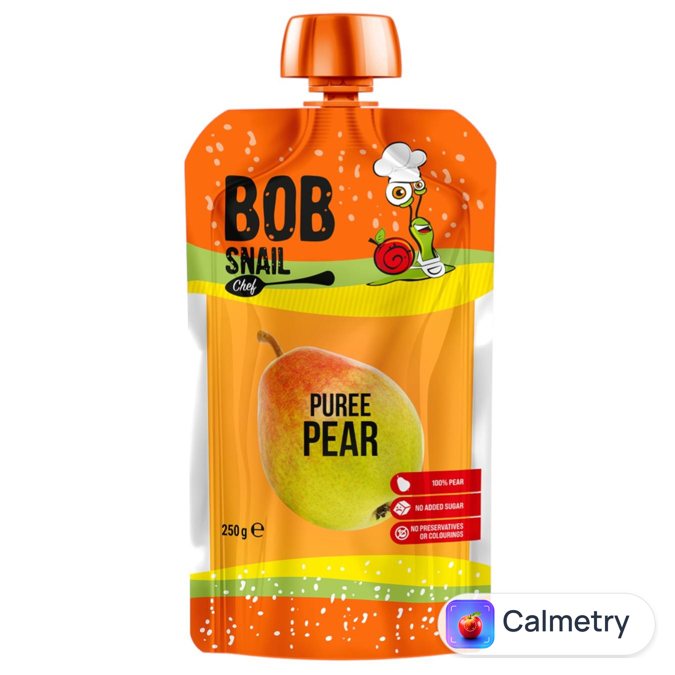 Пюре Bob Snail грушеве 250г