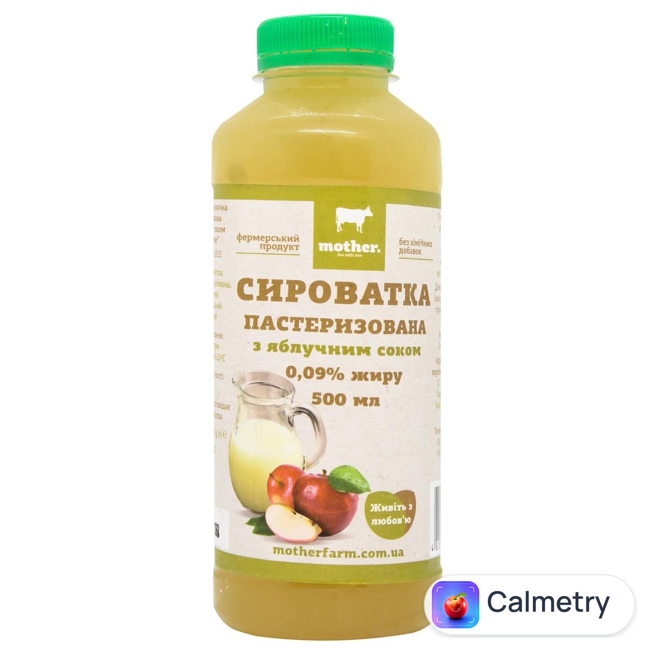 Сироватка Mother з яблучним соком 0,09% 0,5л