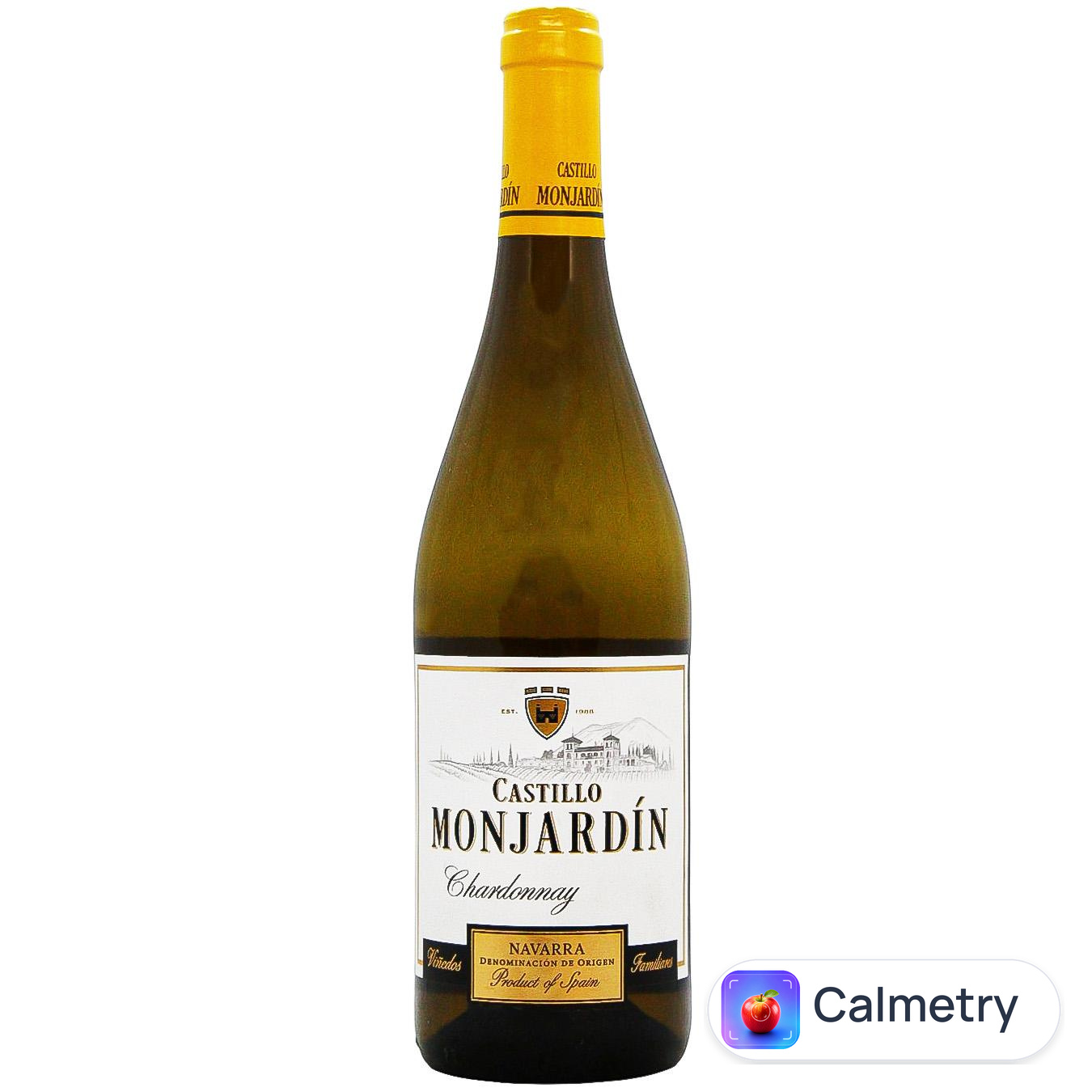 Вино Castillo Monjardin Chardonnay 2023 біле сухе 13% 0,75л
