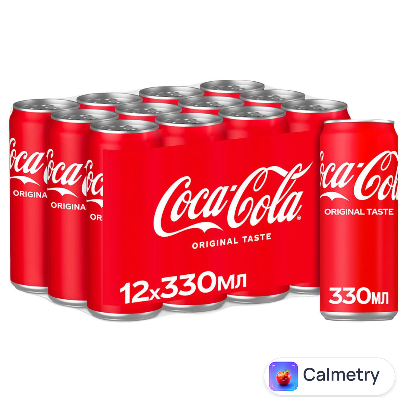 Напій газований Coca-Cola 0,33л 12шт