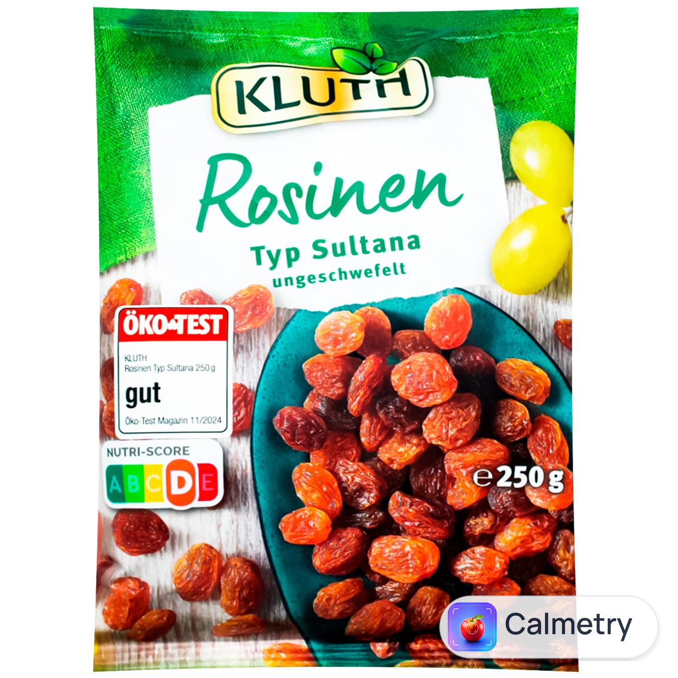 Родзинки Kluth Sultanas 250г