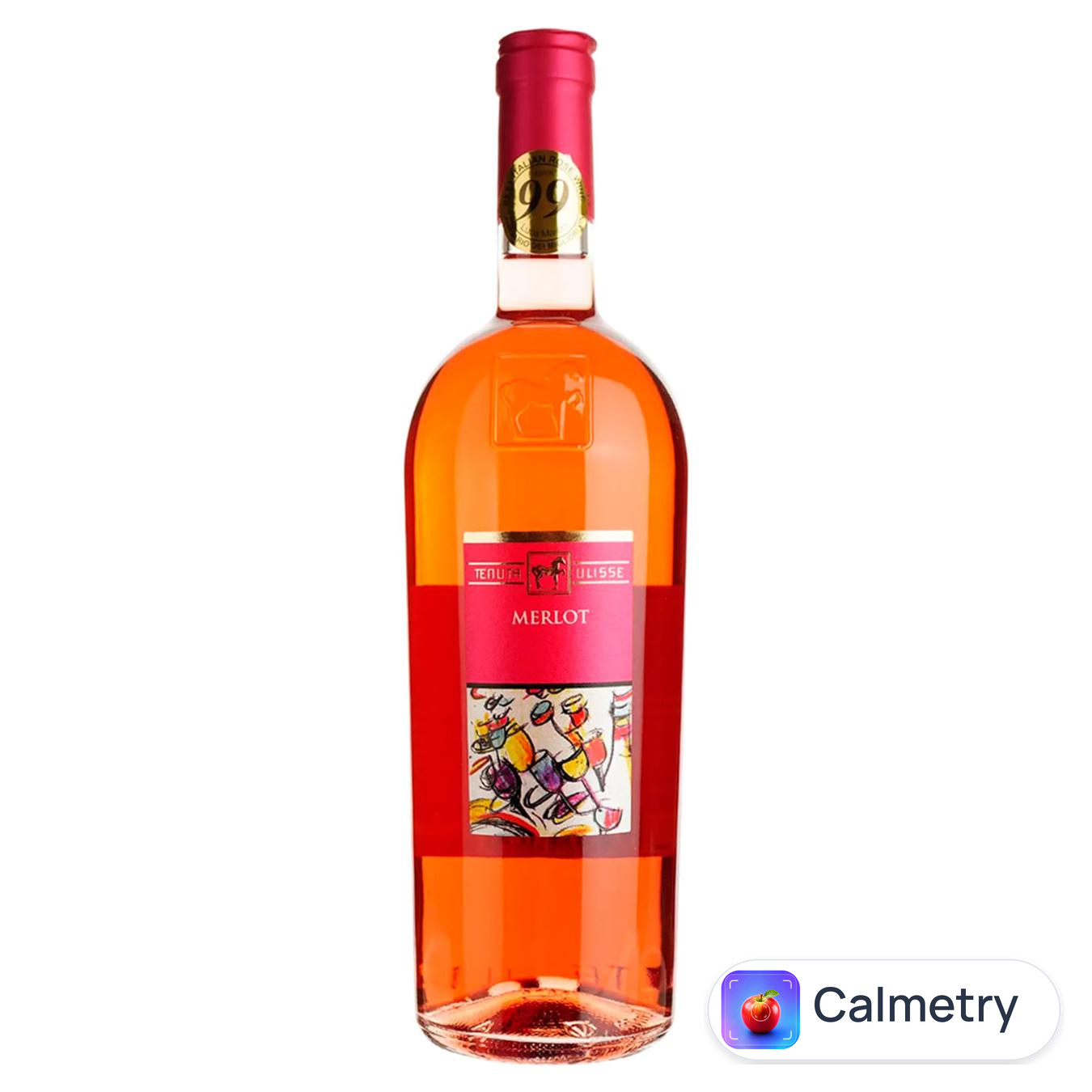 Вино Tenuta Ulisse Merlot Rose рожеве напівсухе 13% 0,75л