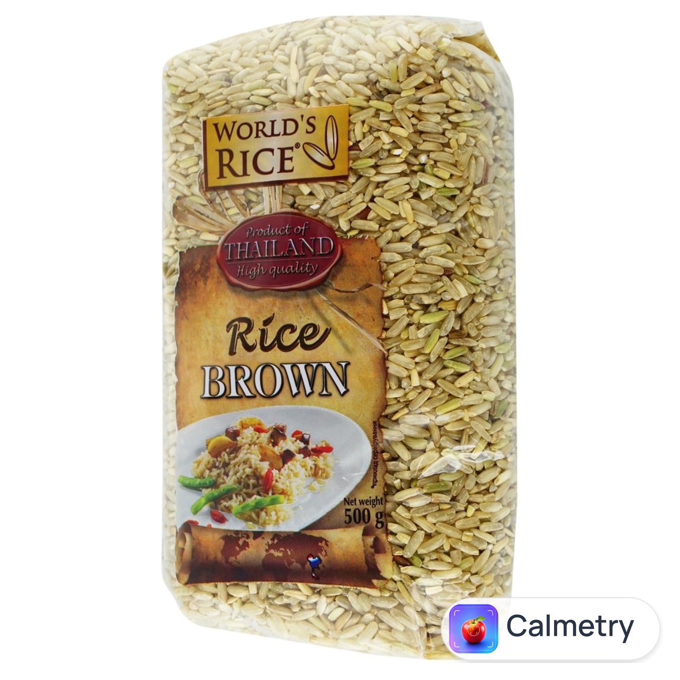 Рис World's Rice нешліфований 500г