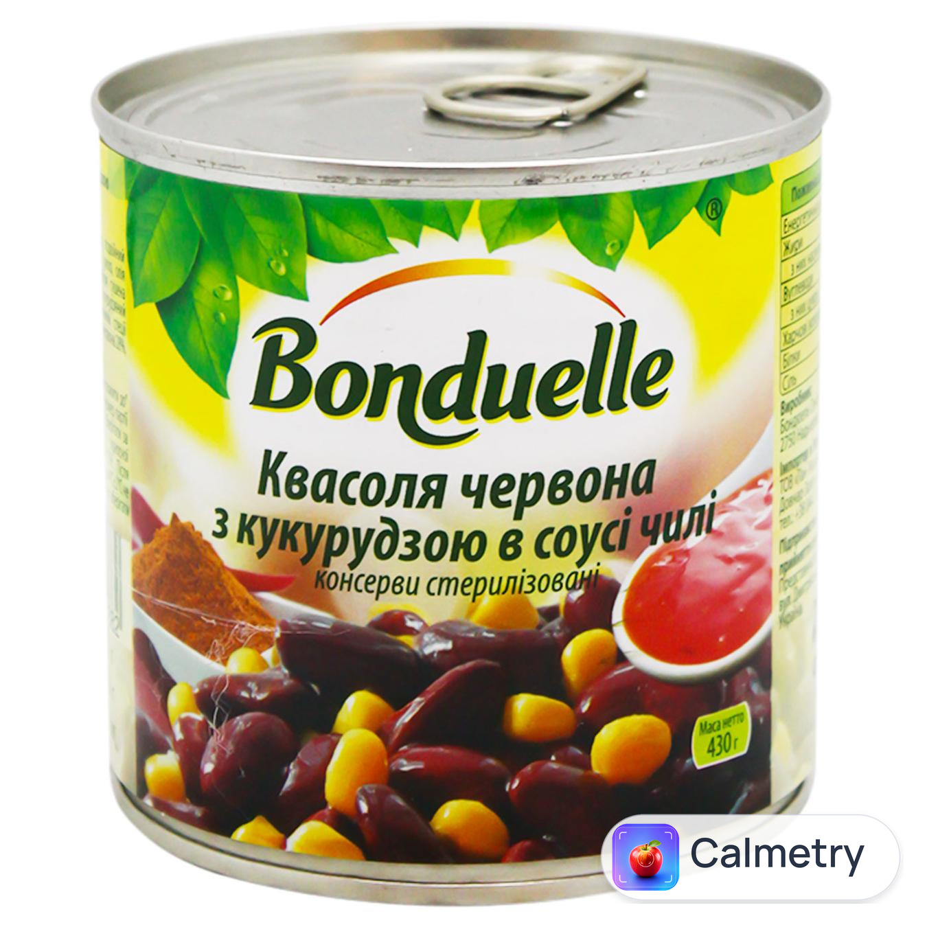 Квасоля Bonduelle червона з кукурудзою в соусі чилі 430г
