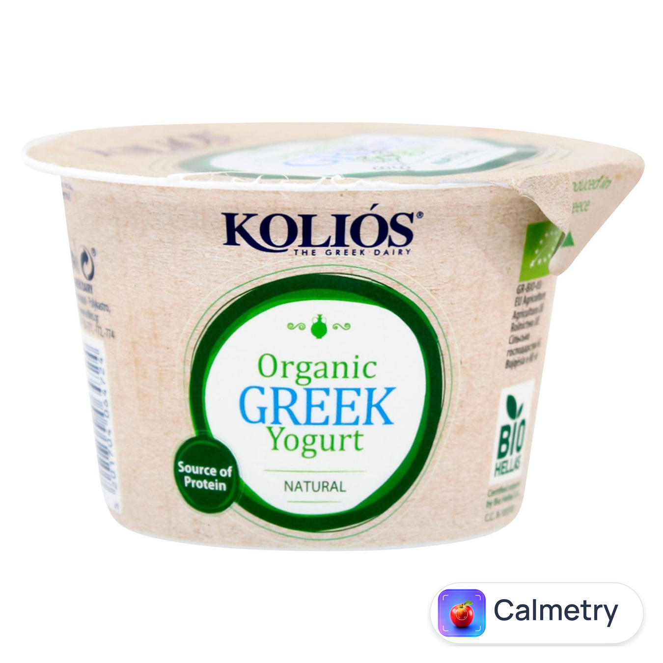 Йогурт Kolios Натуральний грецький 10% 150г