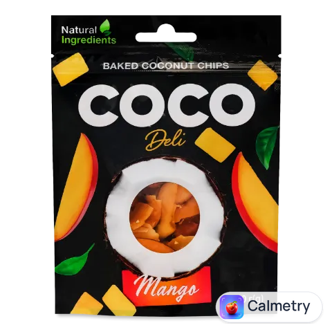 Чипси CocoDeli кокосовi з манго