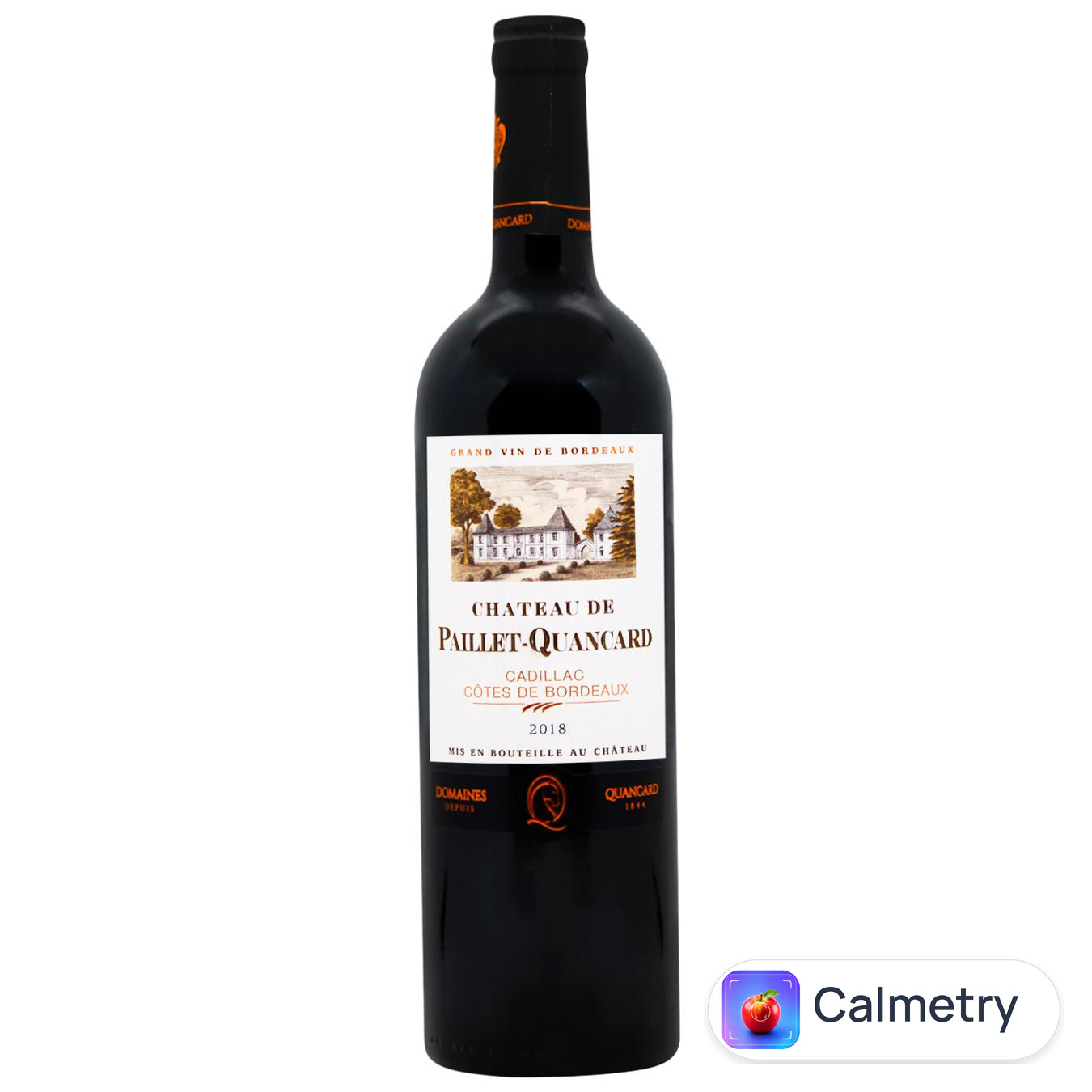 Вино Chateau de Paillet-Quancard червоне сухе 14% 0,75л