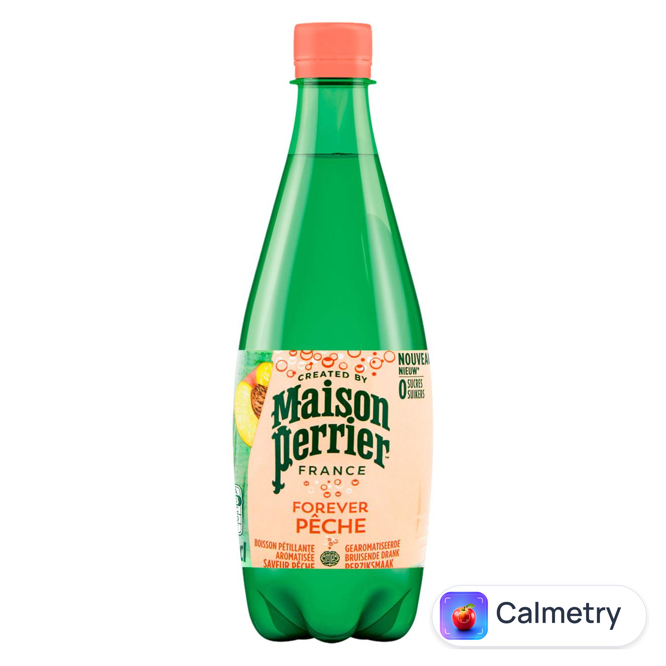 Вода мінеральна Maison Perrier Персик газована 0,5л