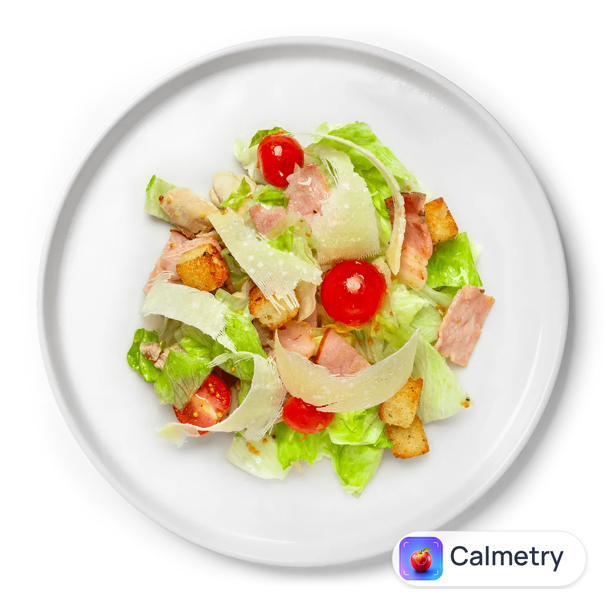 Салат зі смаженим курячим філе та беконом