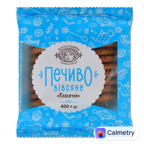 Печиво «Богуславна» вівсяне класичне