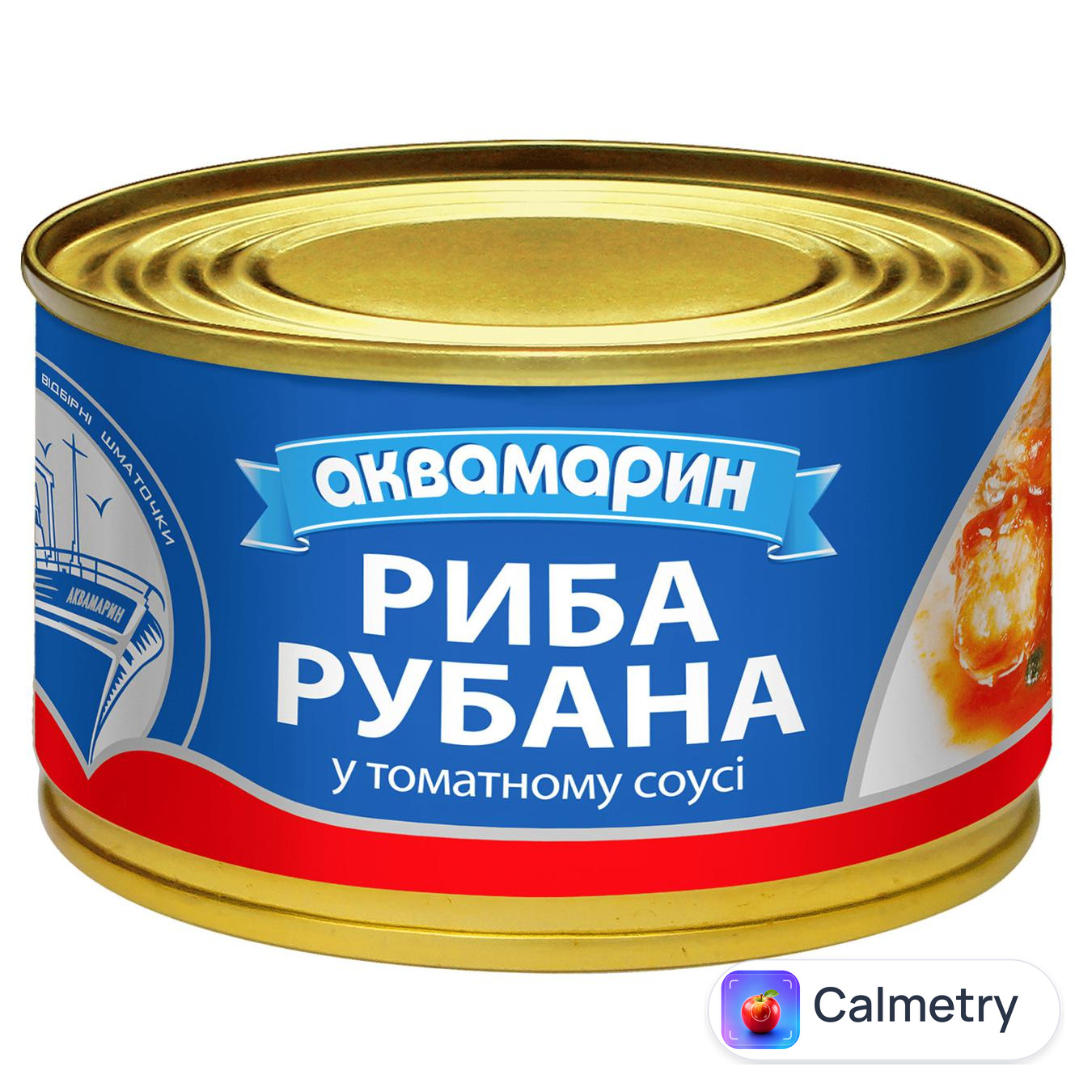 Риба Аквамарин рублена в томатному соусі 230г — фото продукту