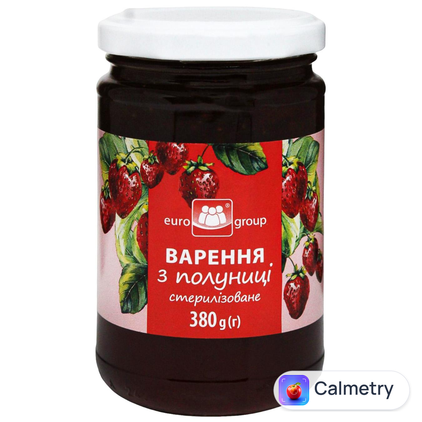 Варення Eurogroup полуниця 380г