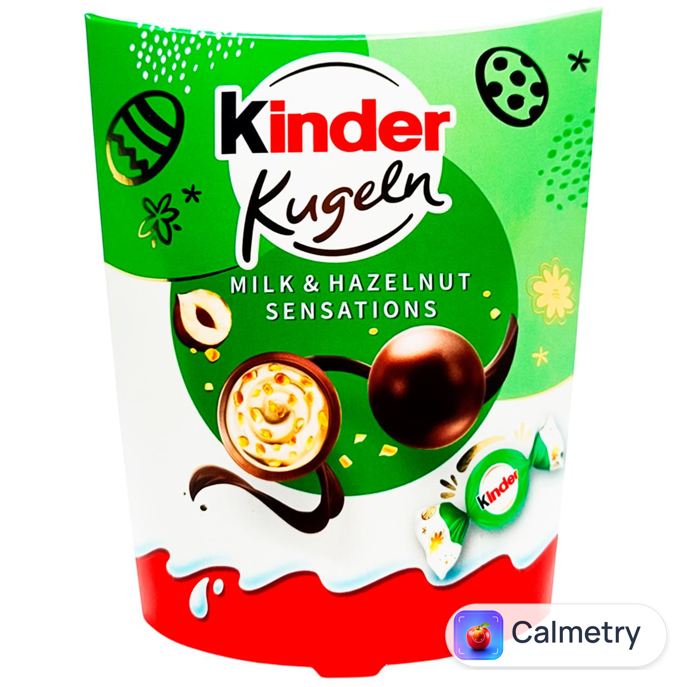 Цукерки Ferrero Kinder Кулька молочний шоколад з фундуком 90г