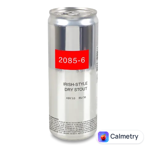 Пиво 2085-6 Irish-Style Dry Stout темне нефільтроване з/б