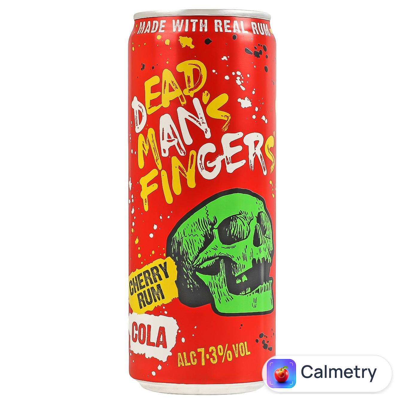 Напій слабоалкогольний Dead Man’s Fingers Cherry Rum & Cola газований 7,3% 250мл
