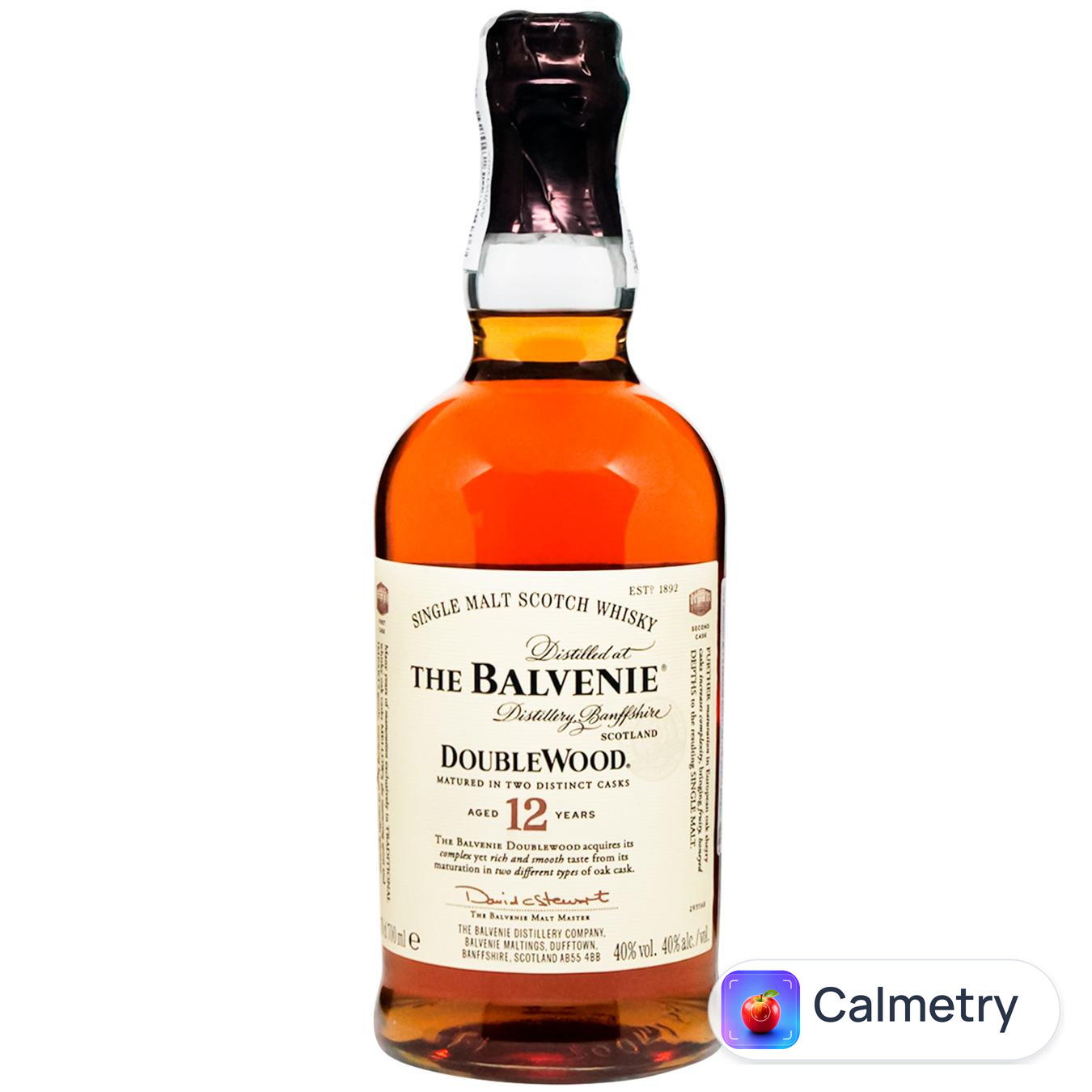 Віскі Balvenie Double Wood 12 років 40% 0,7л + 2 склянки