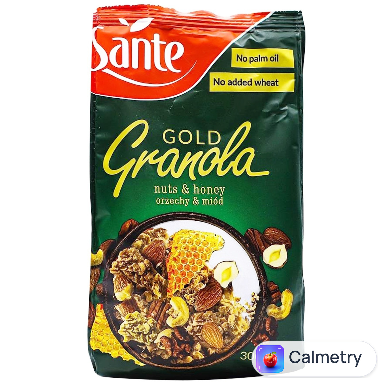 Гранола Sante Gold з горіхами та медом 300г