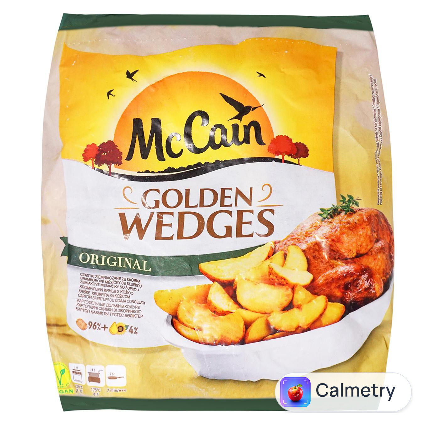 Дольки картопляні McCain Golden Wedges 750г — фото продукту