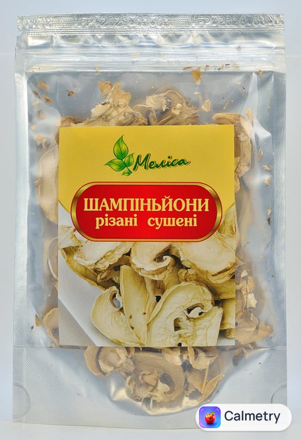 Шампіньйони різані сушені Меліса 15 г