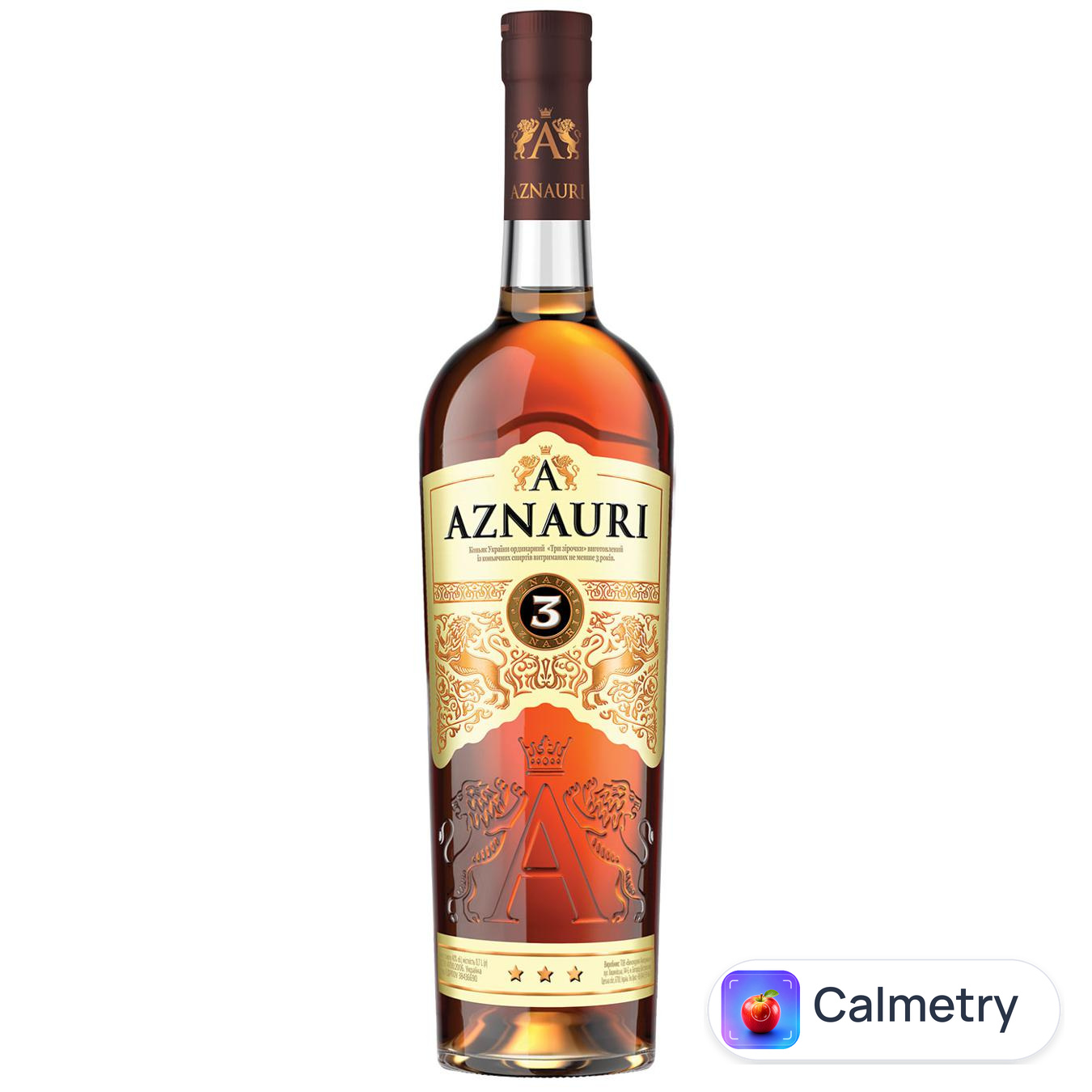 Бренді Aznauri 3 роки 40% 0,7л