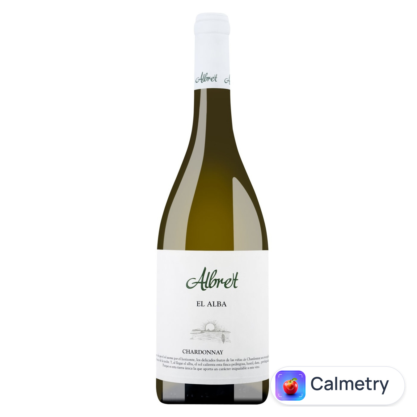 Вино Albret El Albra Chardonnay біле сухе 13,5% 0,75л