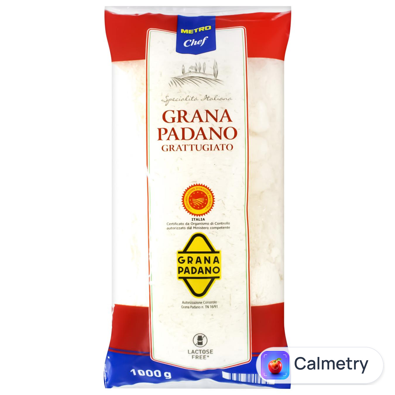 Сир Metro Chef Grana Padano тертий 32% 1кг