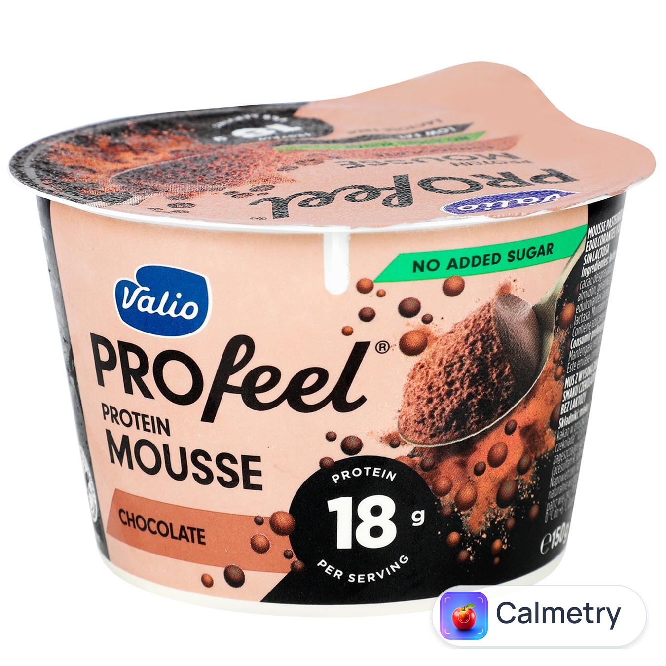 Мус протеїновий Valio Profeel шоколад 150г — фото продукту