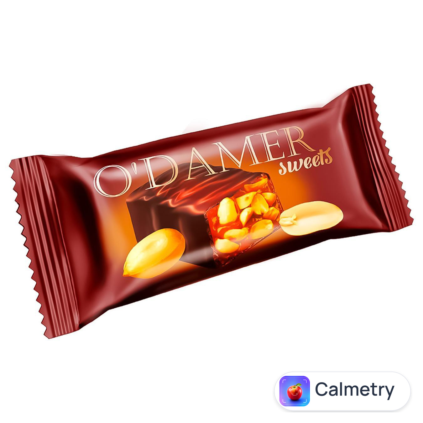 Цукерки Лукас O'damer глазуровані молочно-грильяжні з арахісом