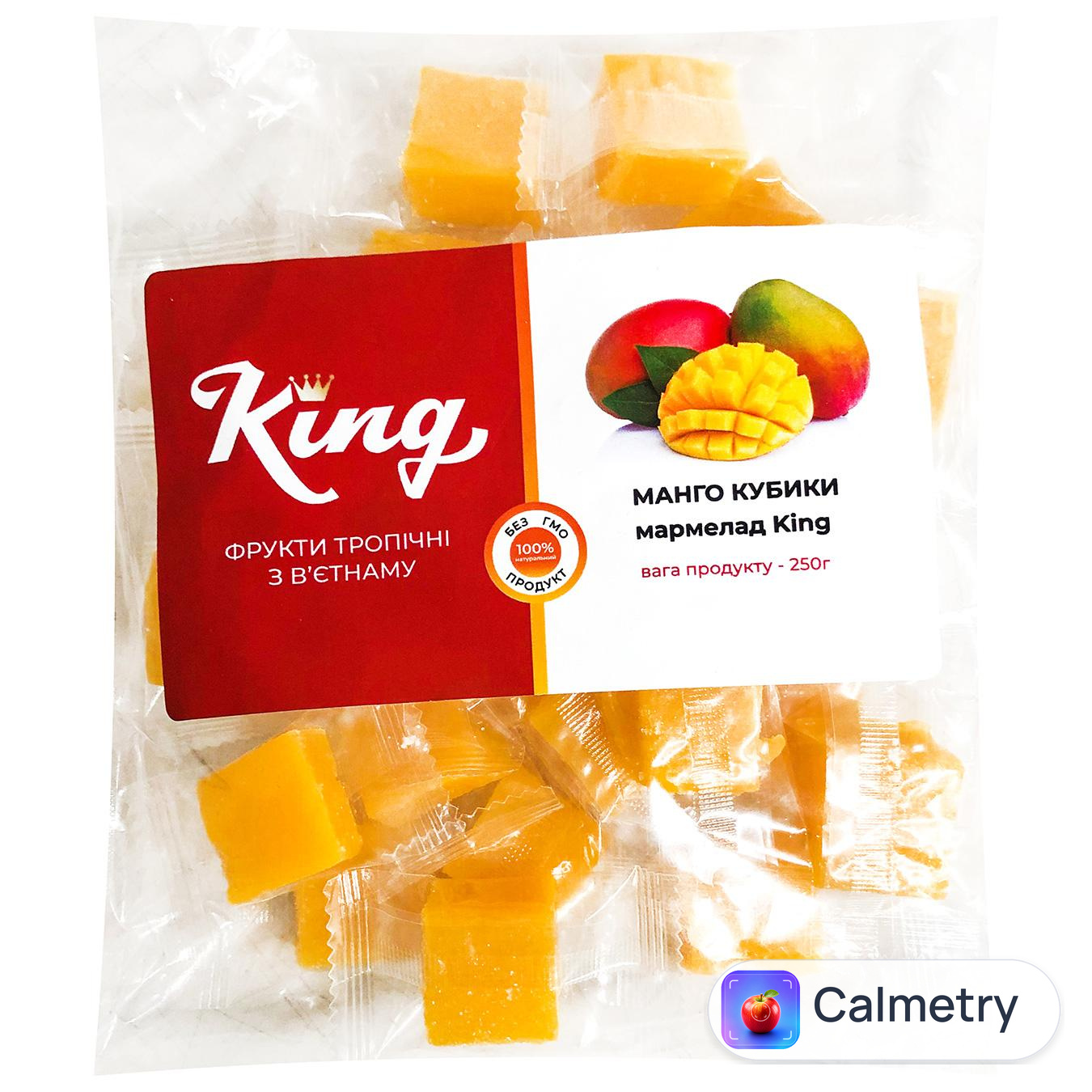Мармелад King Манго кубики 250г