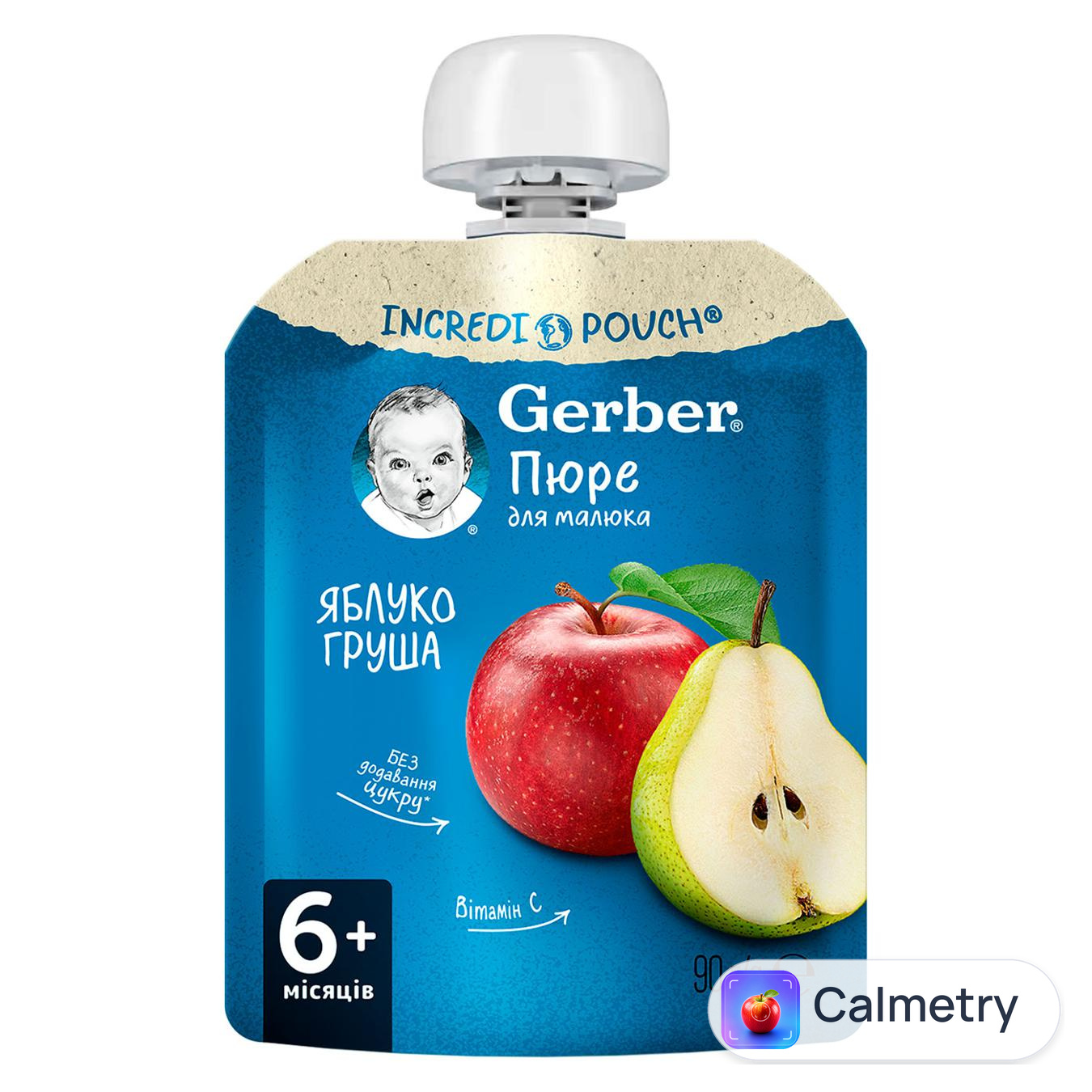 Пюре Gerber Яблуко груша 90г
